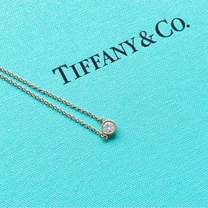 Tiffany & Co. Diamond Necklace. 0.18 karat